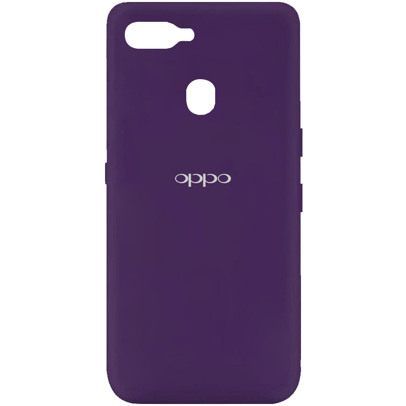 

Чехол Silicone Cover My Color Full Protective (A) для Oppo A5s / Oppo A12, Фиолетовый / purple