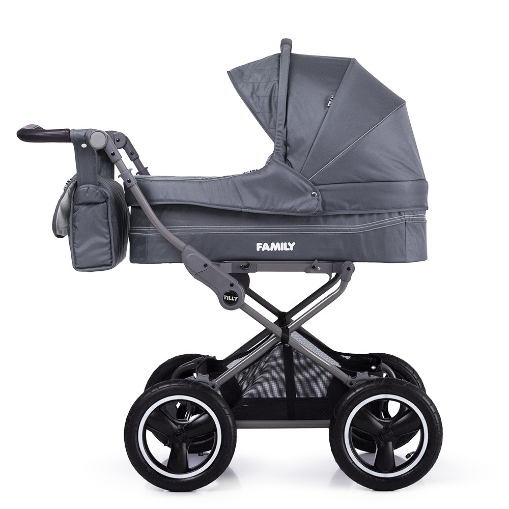 

Коляска универсальная TILLY Family T-181 Grey /1/ MOQ