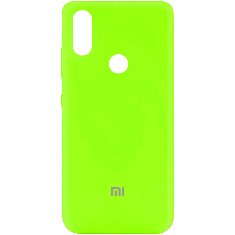 

Чехол Silicone Cover My Color Full Protective (A) для Xiaomi Redmi Note 5 Pro/Note 5 (Dual Camera), Салатовый / neon green