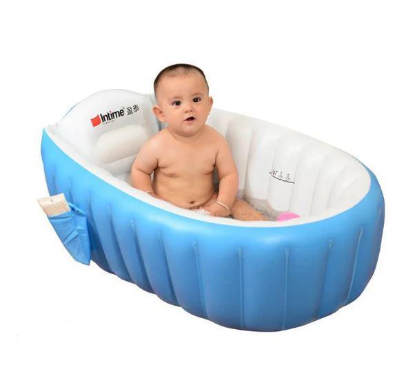 

НАДУВНАЯ ВАННОЧКА INTIME BABY BATH TUB С НАСОСОМ