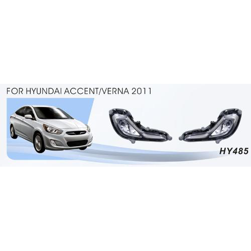 

Фары допополнительные модель Hyundai Accent Accent 2011-2014 эл.проводка HY-485W (3)