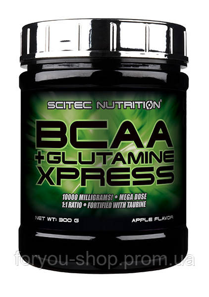 

Scitec Nutrition BCAA+Glutamine Xpress 300 г (25 порций)