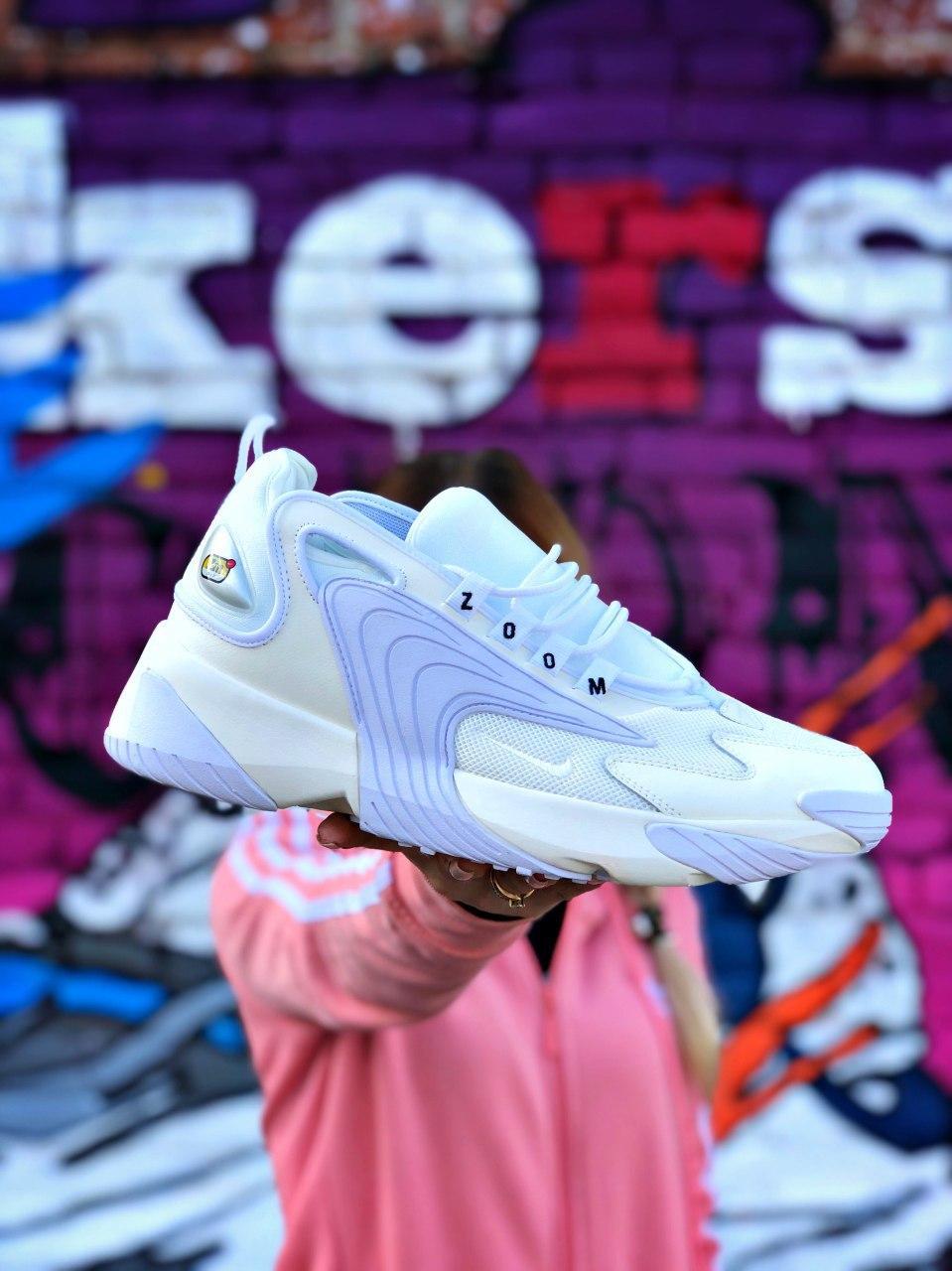 

Мужские кроссовки Nike Zoom 2K White / Найк Зум 2K Белые 41, Белый