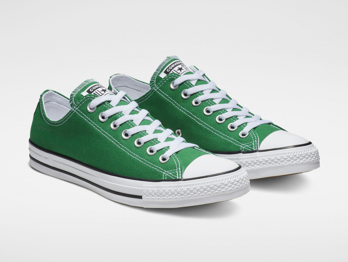 

Кеды Converse Style All Star Реплика Зеленые низкие (38 р.), Зеленый