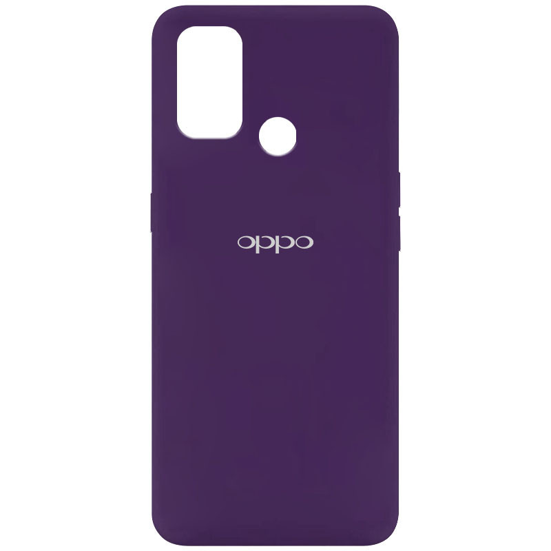 

Чехол Silicone Cover My Color Full Protective (A) для Oppo A53 / A32 / A33, Фиолетовый / purple