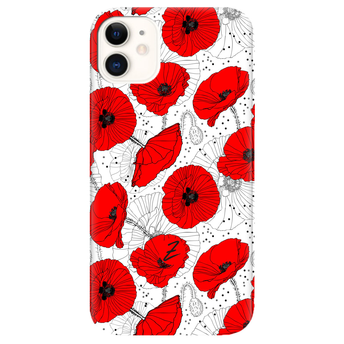 

Чехол для Apple iPhone 11 Red flower