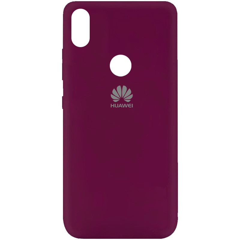 

Чехол Silicone Cover My Color Full Protective (A) для Huawei P Smart+ (nova 3i) Бордовый / Marsala