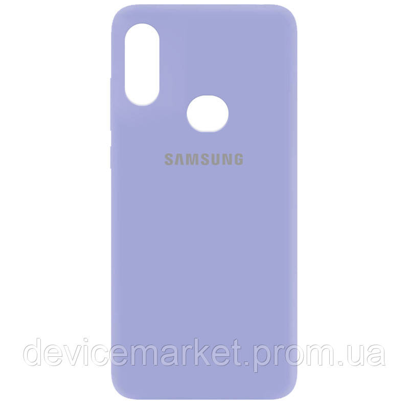 

Чехол Silicone Cover My Color Full Protective для Samsung Galaxy A10s Сиреневый / Dasheen