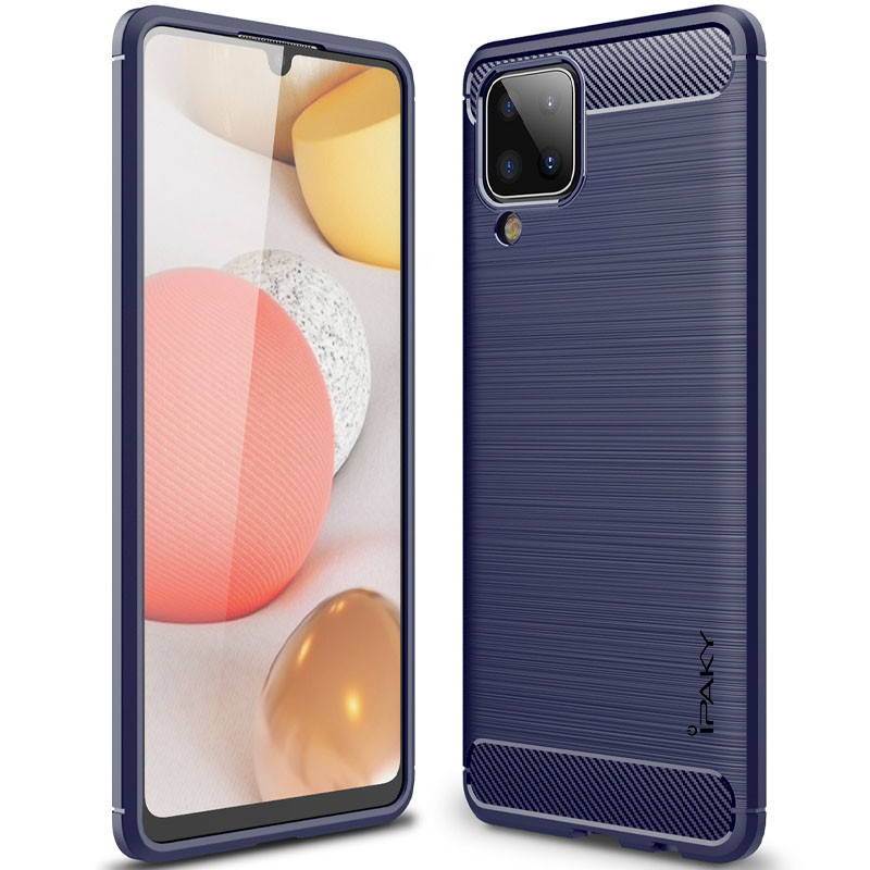 

TPU чехол iPaky Slim Series для Samsung Galaxy A12, Синий