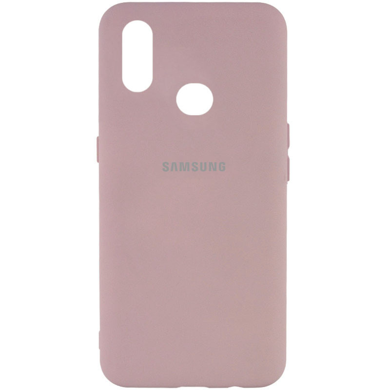 

Чехол Silicone Cover My Color Full Protective (A) для Samsung Galaxy A10s Розовый / Pink Sand