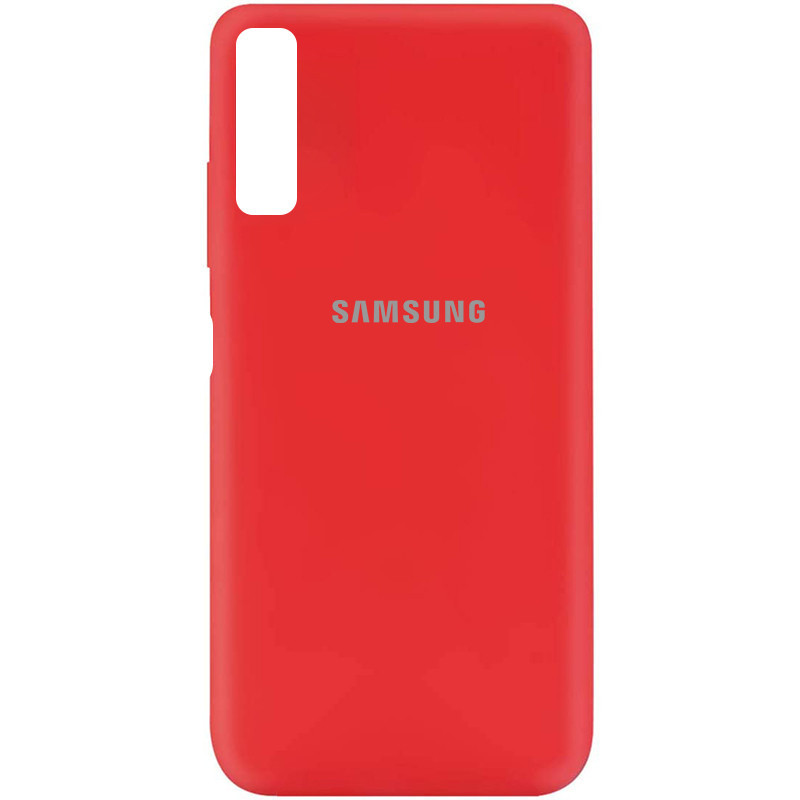 

Чехол Silicone Cover My Color Full Protective (A) для Samsung A750 Galaxy A7 (2018) Красный / Red