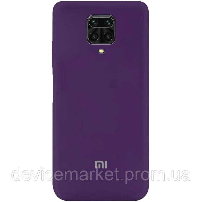 

Чехол Silicone Cover My Color Full Protective для Xiaomi Redmi Note 9s/Note 9 Pro/Note 9 Pro Max Фиолетовый / Purple