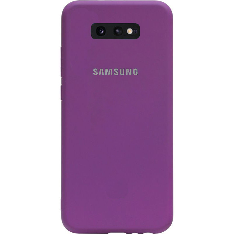 

Чехол Silicone Cover My Color Full Protective (A) для Samsung Galaxy S10e Фиолетовый / Purple