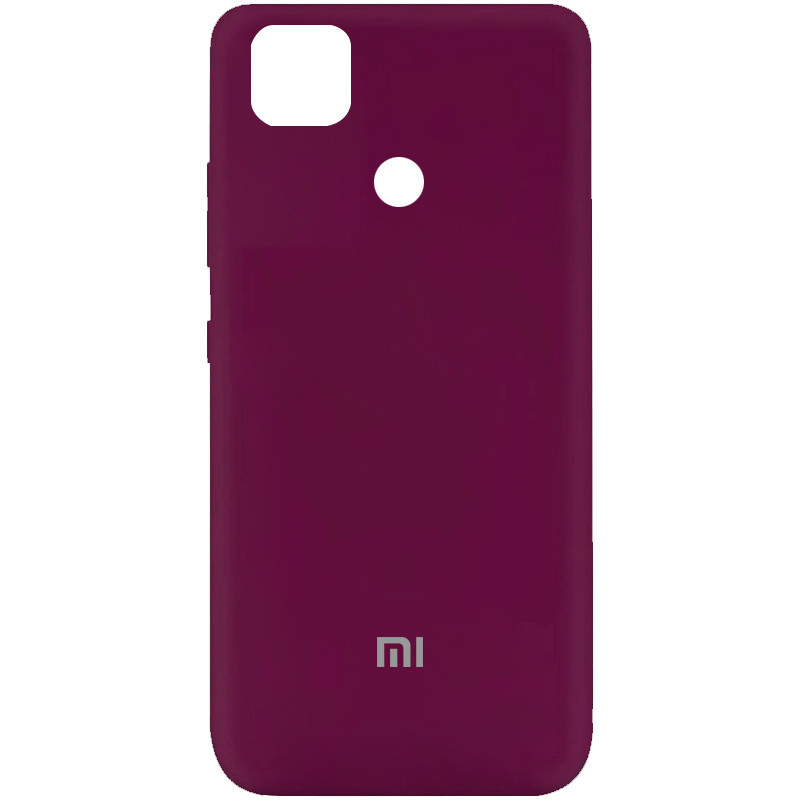 

Чехол Silicone Cover My Color Full Protective (A) для Xiaomi Redmi 9C, Бордовый / marsala