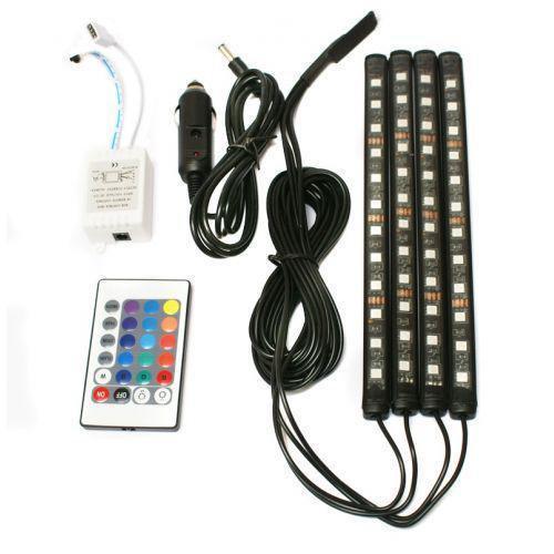 

Универсальная автомобильная Rgb led подсветка Led HR-01678! Акция