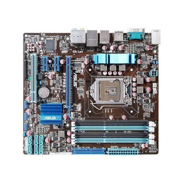 Б/В, Материнська плата ASUS P7P55-M, сокет 1156 + ПОДАРУНОК Intel Core i3-530