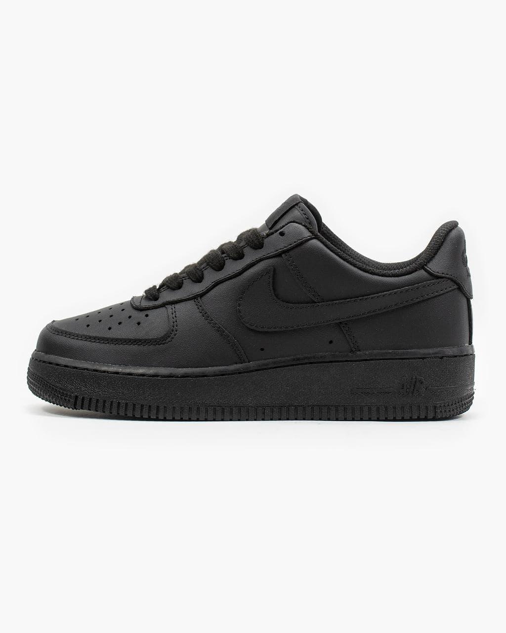 

Женские кроссовки Nike Air Force 1 classic Black / Найк Аир Форс 1 Черные 41, Черный