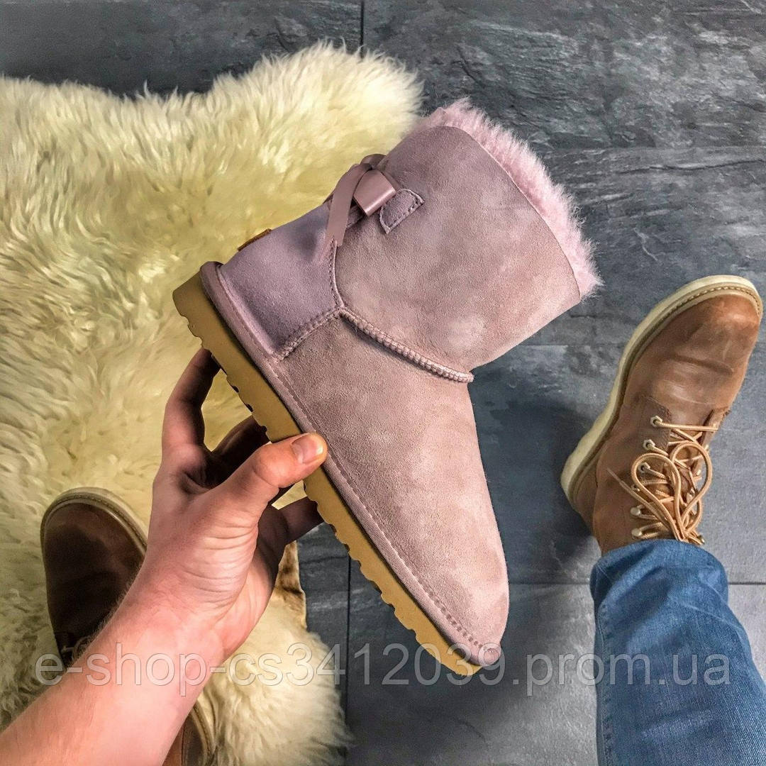 

Ugg Mini Bailey Bow 2 Pink (Розовый)36|37|38|39|40| -Наличие уточняйте