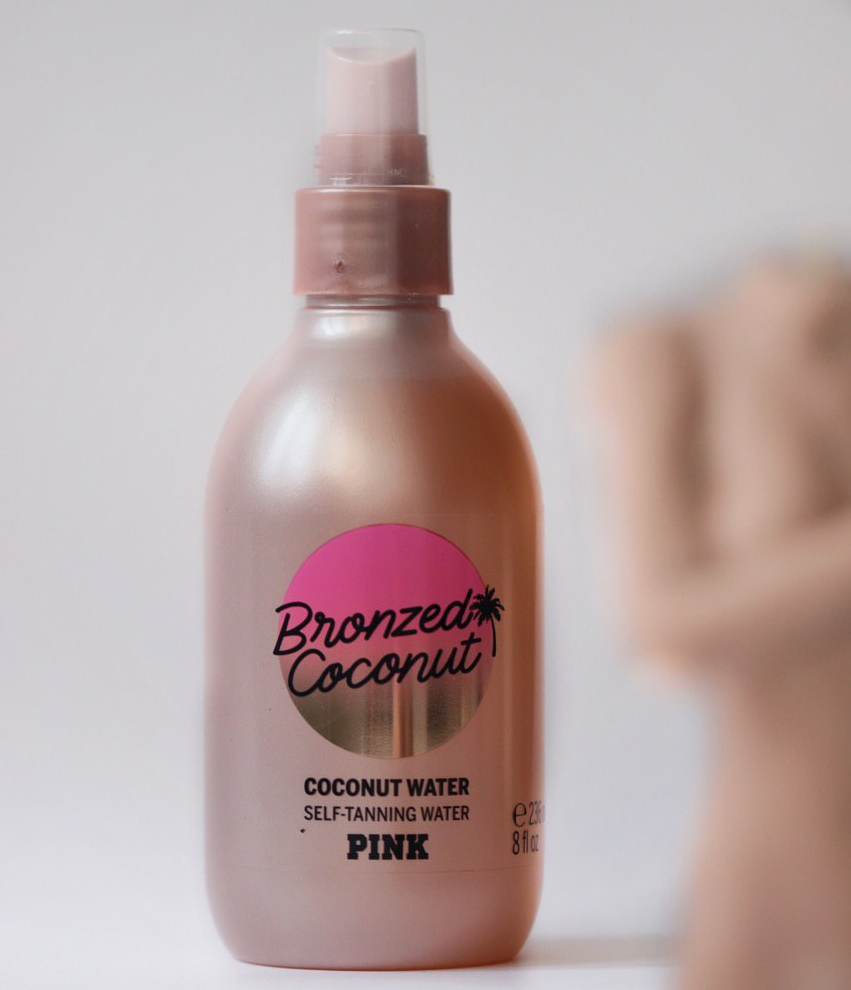 

Ультралегкий спрей для автозагар Victoria’s Secret PINK Bronzed Coconut Coconut Water Self-tanning water