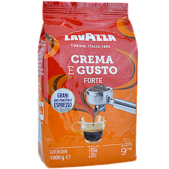 Кава в зернах Lavazza Crema e gusto Forte 1 кг