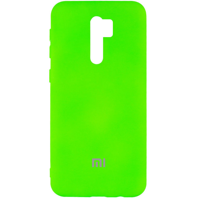 

Чехол Silicone Cover My Color Full Protective (A) для Xiaomi Redmi Note 8 Pro Салатовый / Neon green