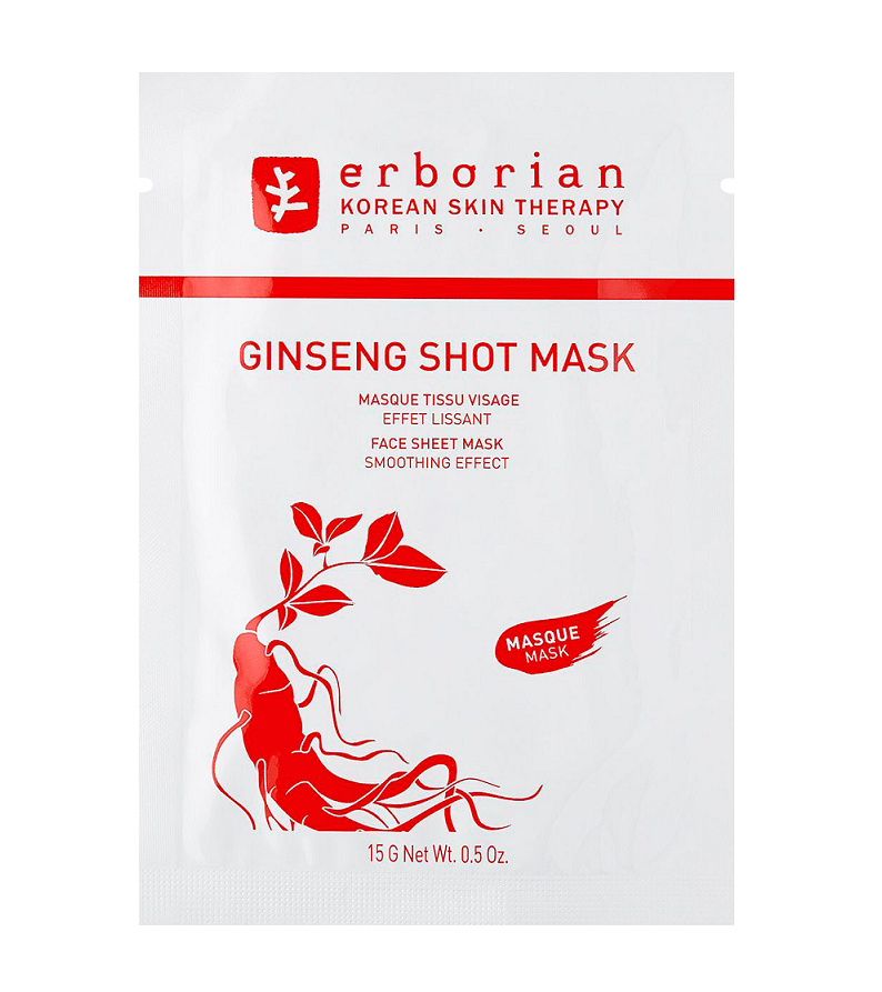 

Женьшень восстанавливающая тканевая маска для лица - Erborian Ginseng Infusion Mask