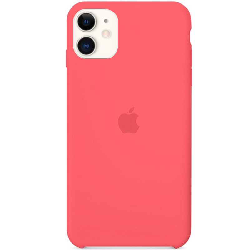 

Чехол Silicone Case (AA) для Apple iPhone 11 (6.1, Арбузный / watermelon red