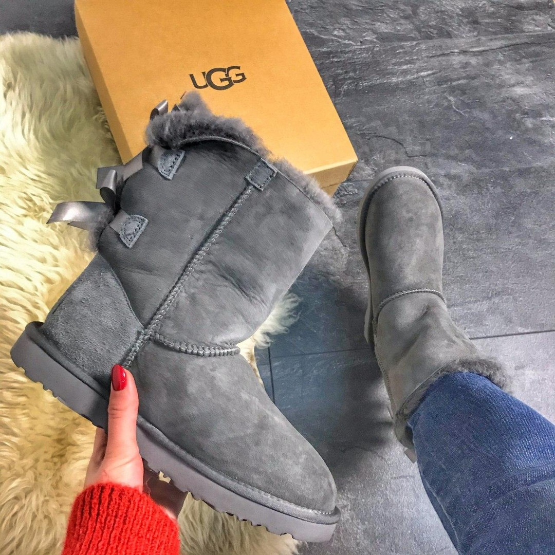 

UGG Bailey Bow 2 Gray (Серый)