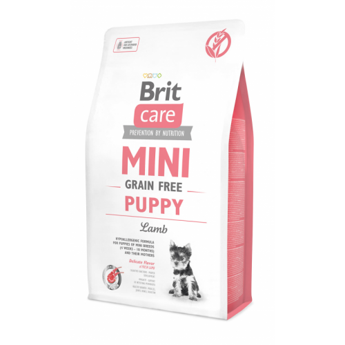 

Brit Care GF Mini Puppy Lamb с ягненком для щенков малых пород 2 кг, 1111148815