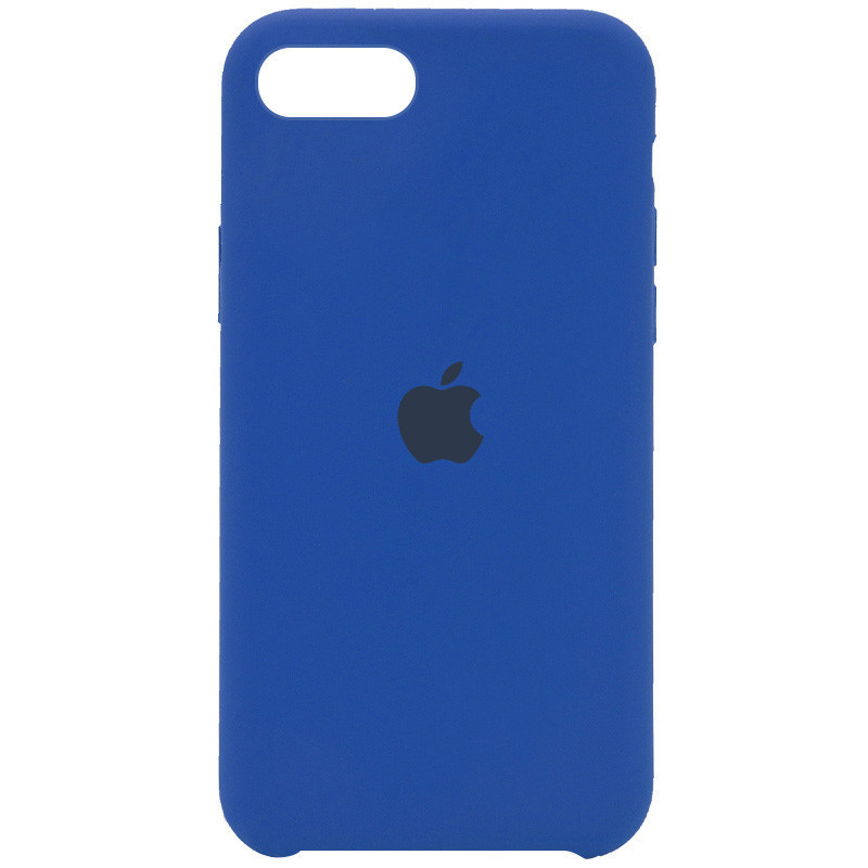 

Чехол Silicone Case (AA) для Apple iPhone SE (2020, Синий / royal blue