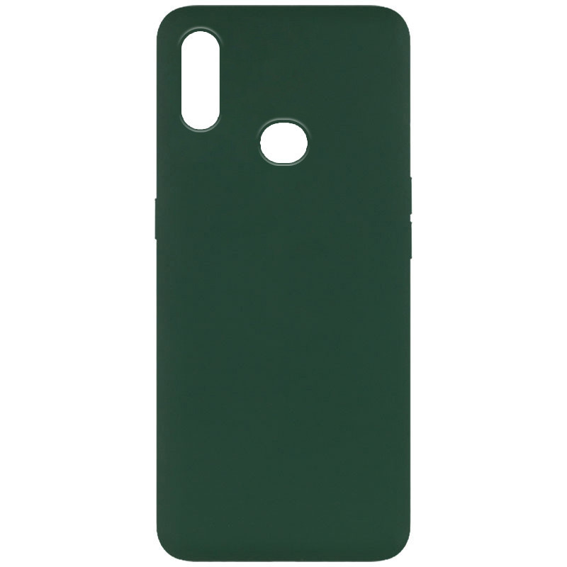 

Чехол Silicone Cover Full without Logo (A) для Samsung Galaxy A10s, Зеленый / dark green