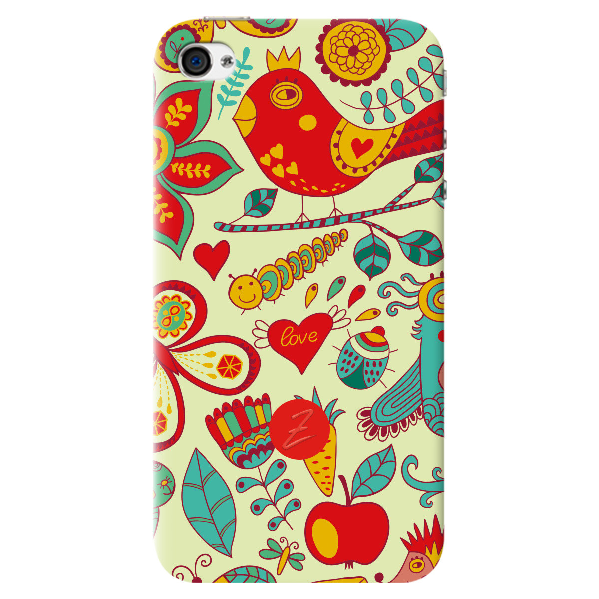 

Чехол для Apple iPhone 4 / 4S Birds