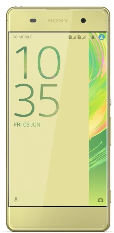 

Смартфон Sony Xperia XA F3115 Lime Gold 1SIM Refurbished