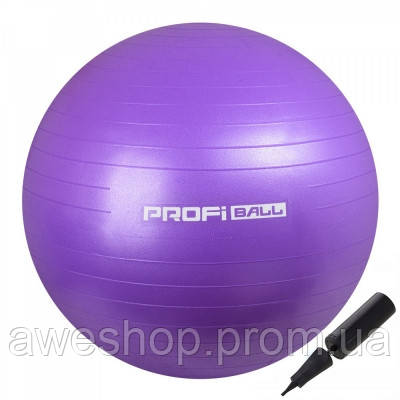 

Мяч для фитнеса фитбол Profi 55 см Violet SKL41-291281