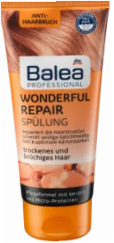Профессиональный бальзам  Восстановление и питание волос  Balea Professional Wonderful Repair Spulung  200 мл