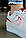 Жіночі кросівки Nike Air Force 1 Shadow Phantom White Red | Найк Аір Форс 1 Шадоу Білі з червоним, фото 2