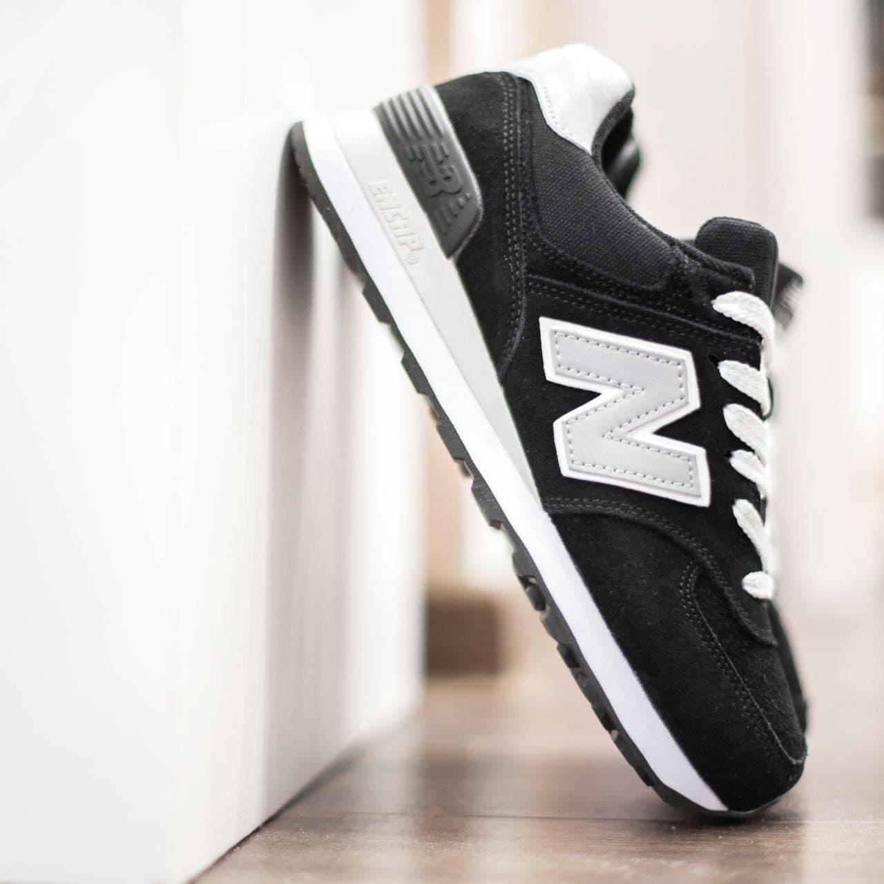 

New Balance 574 Black / Нью Беланс 574 Черные Женские 40, Черный