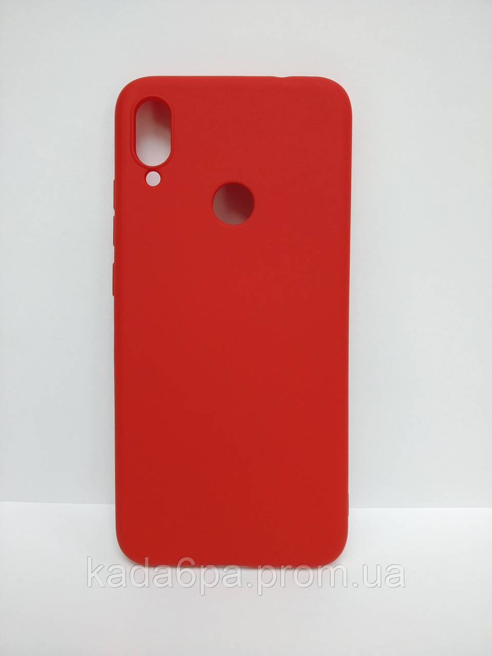 

Накладка чехол на Xiaomi Redmi Note 7/Redmi Note 7 Pro Silicone Cover red, Красный