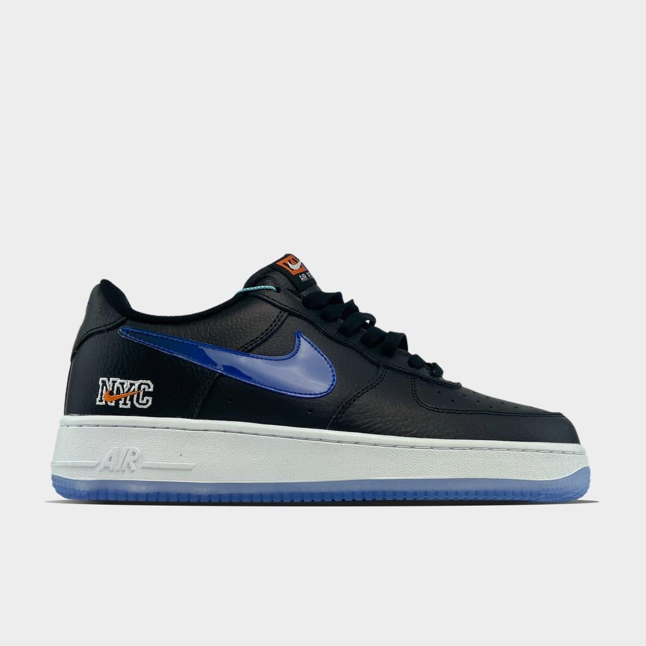 

Мужские кроссовки Nike Air Force 1 Low NYC Black / Найк Аир Форс 1 Лоу Нью-Йорк Черные, Черный