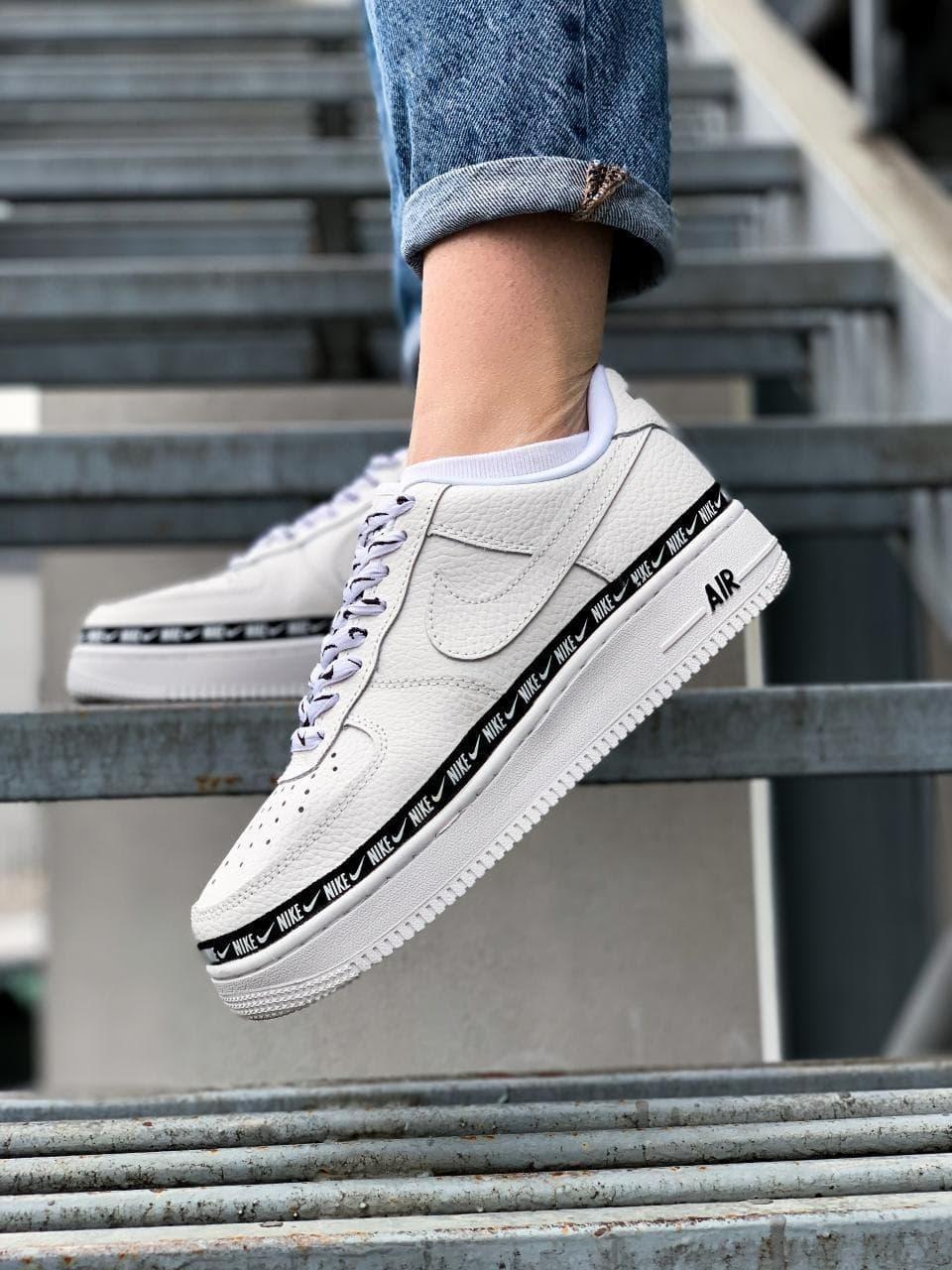 

Мужские кроссовки Nike Air Force 1 07 SE Premium White / Найк Аир Форс 1 07 Премиум Белые, Белый