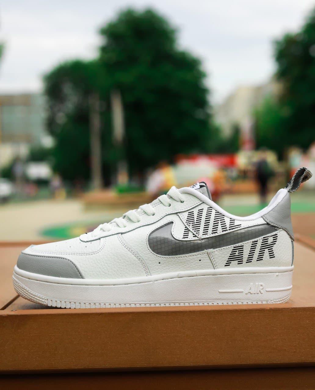 

Мужские кроссовки Nike Air Force 07 LV8 White Grey / Найк Аир Форс 07 ЛВ8 Белые Серые, Белый