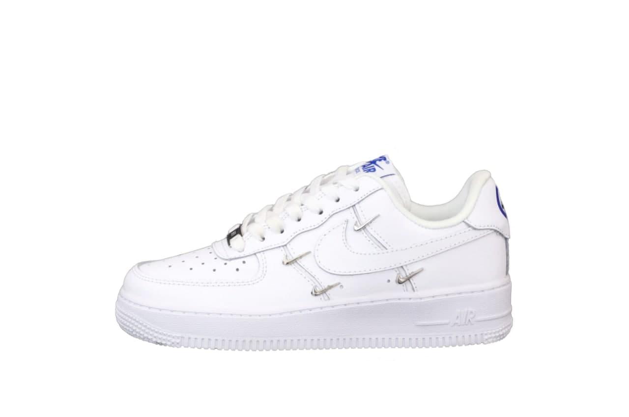 

Женские Кроссовки Nike Air Force 1 LX Chrome Swooshees White / Найк Аир Форс 1 Белый 39