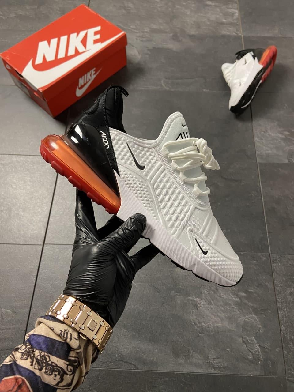 

Мужские Кроссовки Nike Air Max 270 Ultra White Red / Найк Аир Макс 270 Белый Красный 43