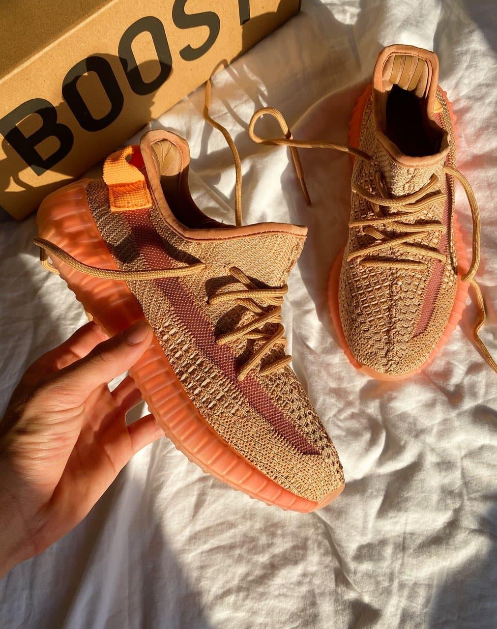 

Женские кроссовки Adidas Yeezy Boost 350 v2 Clay / Адидас Изи Буст 350 в2 Песочные 38, Песочный