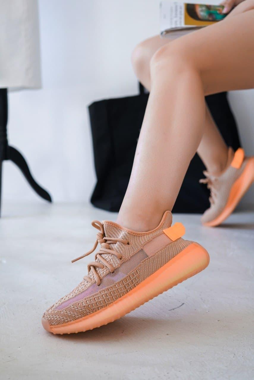 

Женские кроссовки Adidas Yeezy Boost 350 v2 Clay / Адидас Изи Буст 350 в2 Песочные 38, Песочный