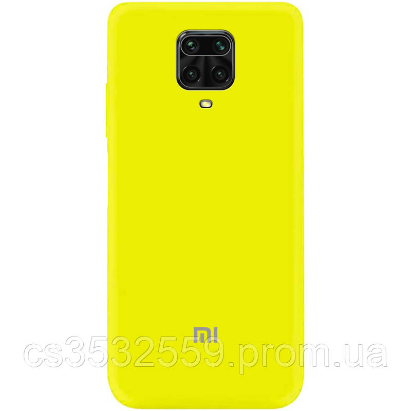 

Чехол Silicone Cover My Color Full Protective (A) для Xiaomi Redmi Note 9s/Note 9 Pro/Note 9 Pro Max Желтый / Flash