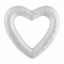 Пінопластова фігура серце 19 см, 1 шт .