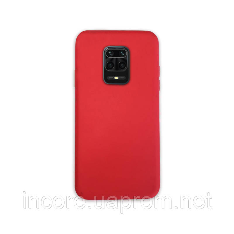 

Накладка Soft Silicone Case Xiaomi Redmi Note 9S/9 Pro Red, Красный