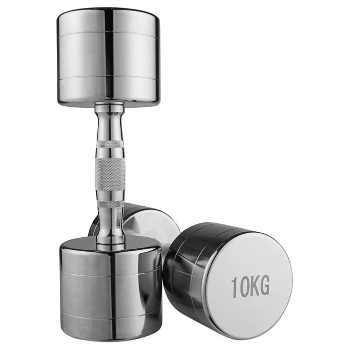 

Гантель хромированная, 10 кг, 1 шт