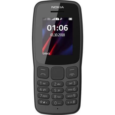 

Мобильный телефон Nokia 106 DS New Grey (16NEBD01A02), Серый